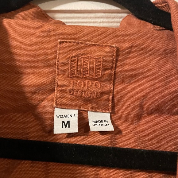 Topo Designs Rust Utility Jacket - Picture 3 of 3